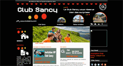 Desktop Screenshot of evenement.sancy.com